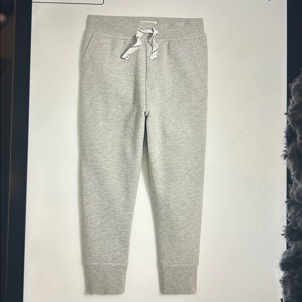 J. Crew Crewcuts Fleece Lined Sweatpants, 6-7 (small)